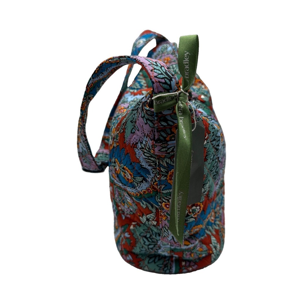 NEW Vera Bradley Astoria Shoulder Bag in Flowers & Feathers Pattern Quilted NWT - Picture 5 of 10